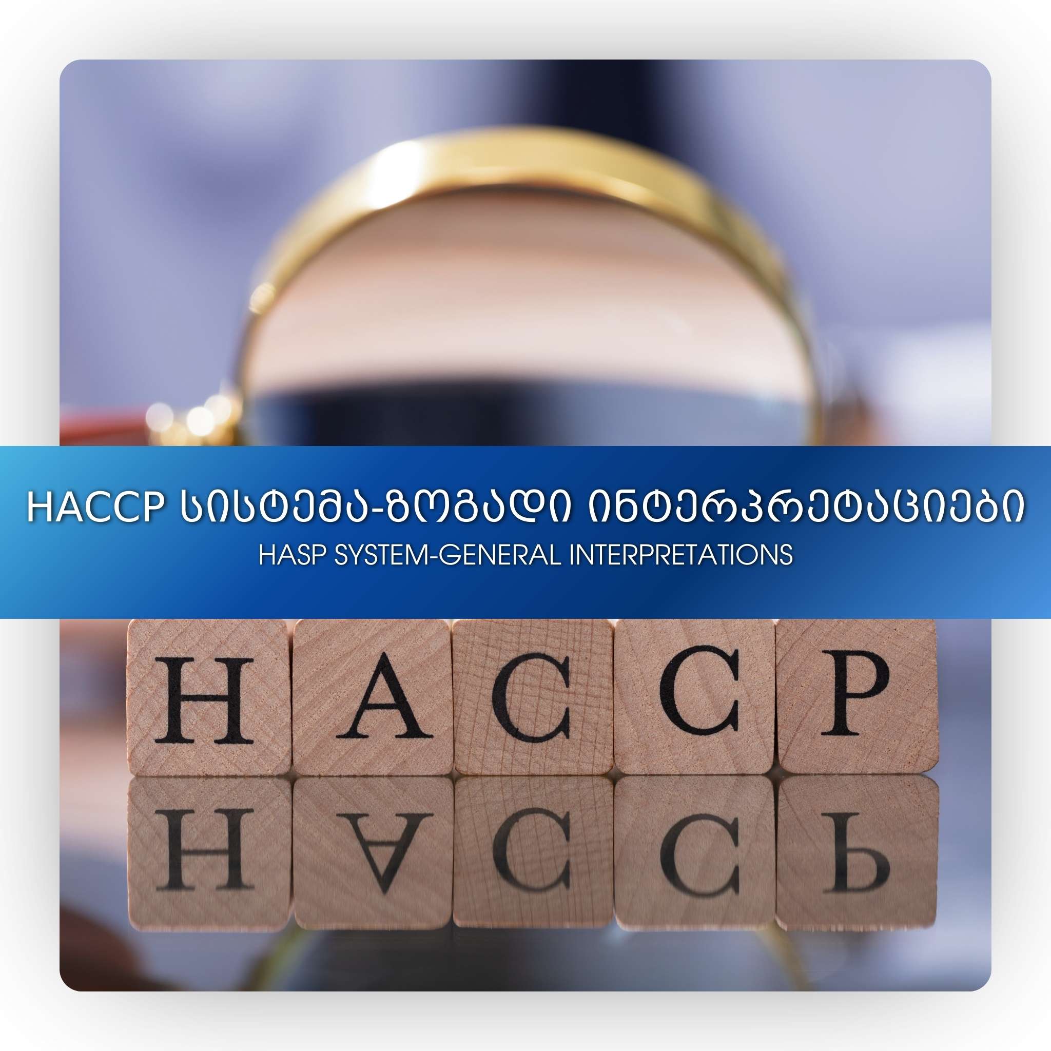 HACCP სისტემა-ზოგადი ინტერპრეტაციები